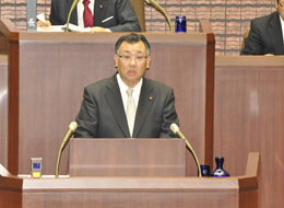 平成24年6月 定例会議にて広島市議会副議長就任あいさつ